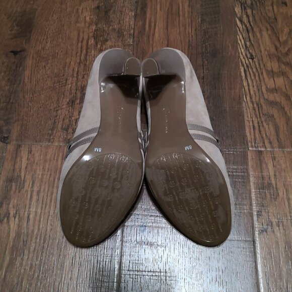 Giani Bernini Velma Memory Foam MaryJane Heels Beige Size 8M - Picture 6 of 6